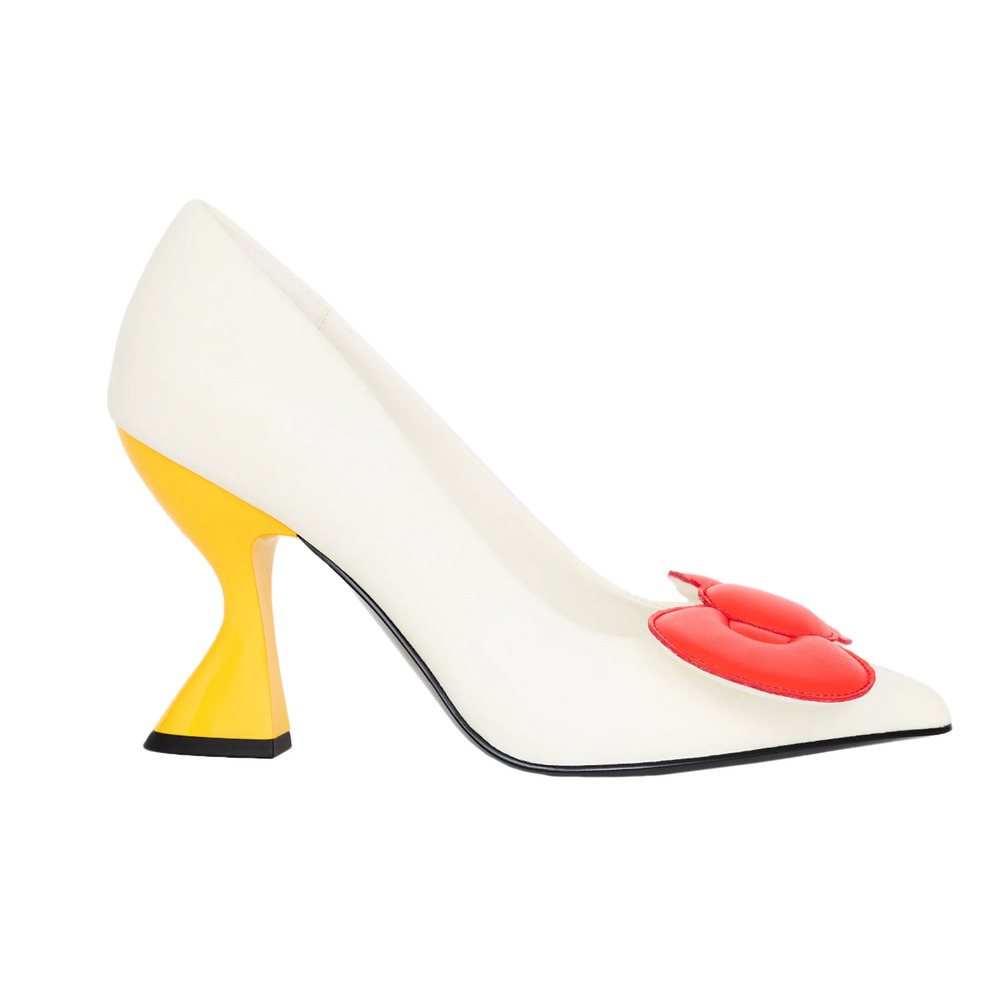 HELLO KITTY X KATY PERRY COLLECTIONS SANRIO BOW HEEL PUMPS HIGH HEELS SHOES 7.5 - Picture 4 of 15